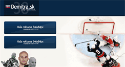 Desktop Screenshot of demitra.sk